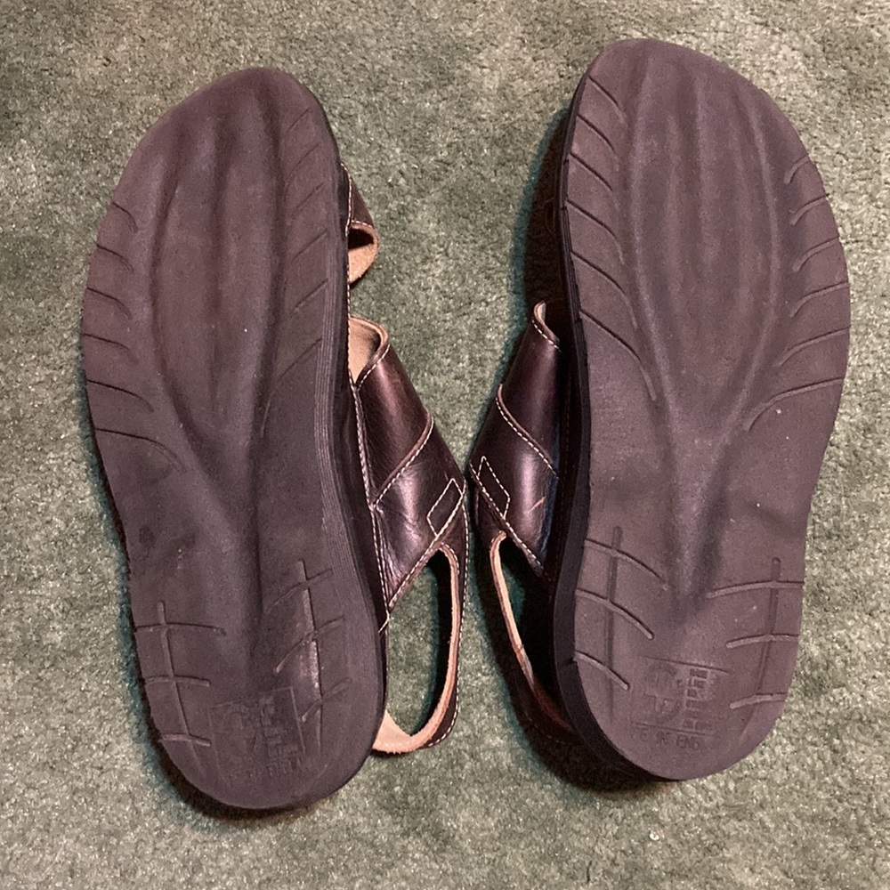 🏴󠁧󠁢󠁥󠁮󠁧󠁿 Dr. Martens MIE Sun ☀️ Cut Out Vintage Sandals US 10/UK 9 1990’s - Picture 5 of 8